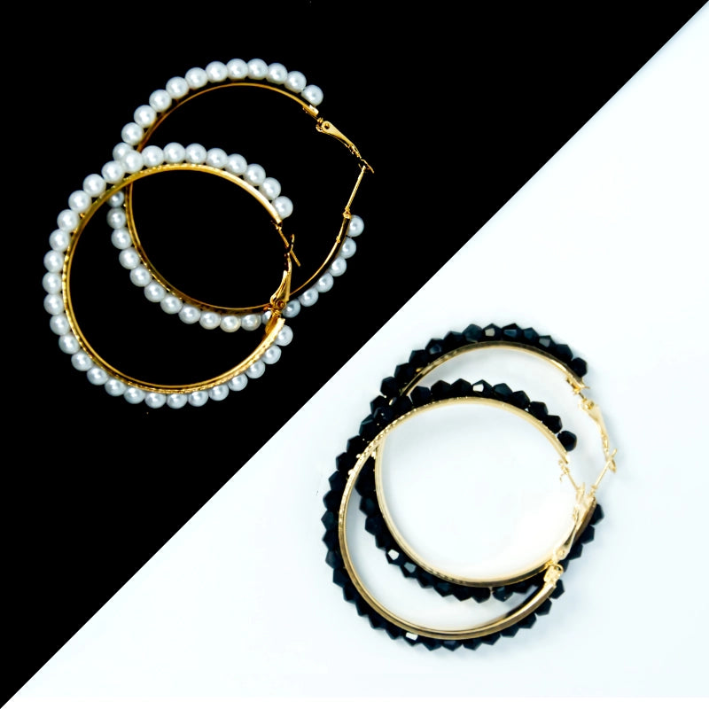 Loop Pearl Earrings