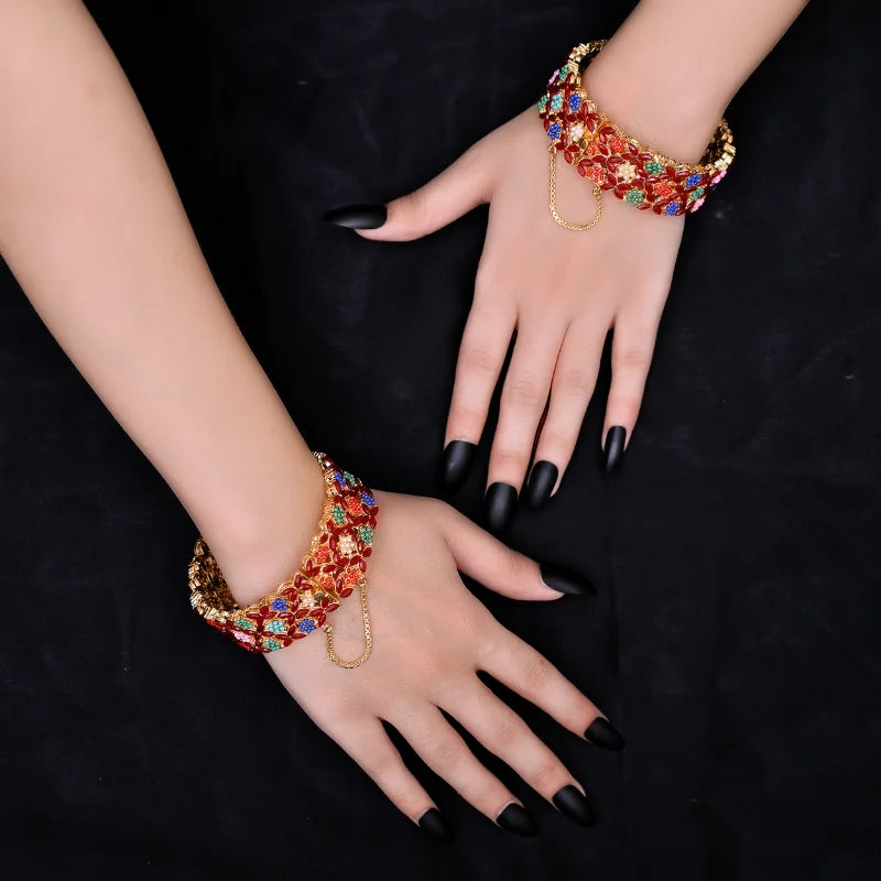 Maroon Bangles